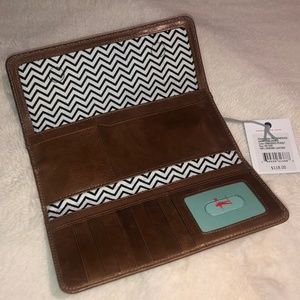 Hobo Bags - Embossed Leather Wallet